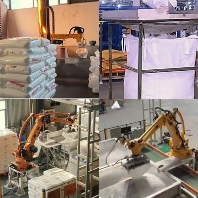 6 Axis 120KG Playload Industrial Robots Pick and Place Robot Empty Bags Carton Box Unloading Unpalletizing Unpacking Machine