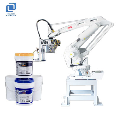 Bag Palletizer for Fertilizer Industrial Packaging Line Fully Automatic Grain Packing Line Robot Palletizer