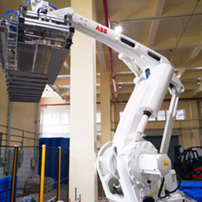 Bag Palletizer for Fertilizer Industrial Packaging Line Fully Automatic Grain Packing Line Robot Palletizer