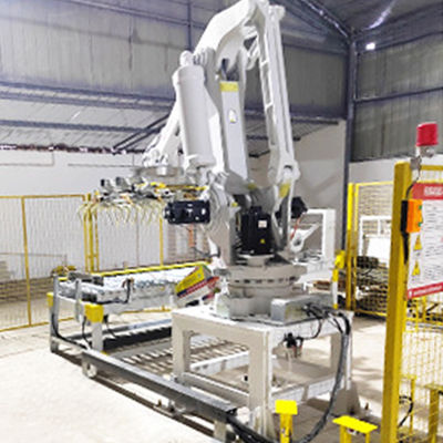 Bag Palletizer for Fertilizer Industrial Packaging Line Fully Automatic Grain Packing Line Robot Palletizer