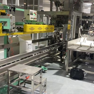 Fully Automatic FFS Packing Machine Grain Barley Rice Quartz Sand Synthetic 20KG 25KG with Bag Making Packaging Machines