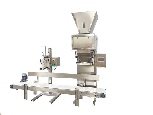Customized Semi Automatic Packing Machine System 10-50kg Weighing Filling Dosing Stich Packaging Machine for Powder