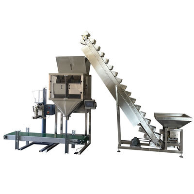Customized Semi Automatic Packaging Machine 25KG 30KG 50KG Master Batch Dry Yeast Chaff Fertilizer Packing Machinery Line