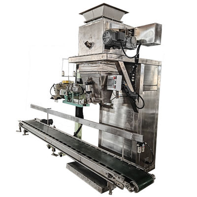 25KG 50KG Semi-automatic Packing Machines Masterbatch Barley Cocoa Powder Rice Activated Carbon Filling Bagging Packing Machine