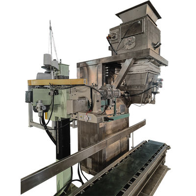 25KG 50KG Semi-automatic Packing Machines Masterbatch Barley Cocoa Powder Rice Activated Carbon Filling Bagging Packing Machine